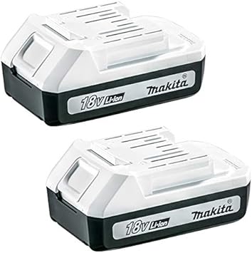 2 x Makita BL1815G 18v G-Series 1.5ah Lithium Ion Battery HP457D DF457D 2 x Makita BL1815G 18v G-Series 1.5ah Lithium Ion Battery HP457D DF457D