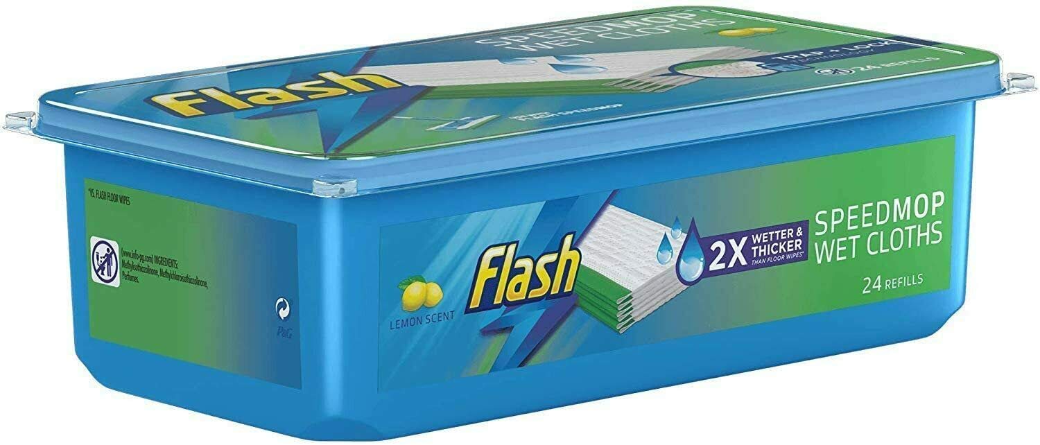 24 Pack Flash Speed mop Hygiene Mop Refill Wet Cloths Refills Wild Orchid 24 Pack Flash Speed mop Hygiene Mop Refill Wet Cloths Refills Wild Orchid