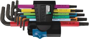 967/9 TX Multicolour Holding Function L-Key Set of 9 (TX8-TX40)