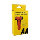 AA Emergency Car Window/Glass Hammer Seatbelt Cutter Rescue Tool AA6240 - Essential For Quick Vehicle Escape – With Mounting Screws And Bracket