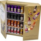 Anthon Berg Chocolate Liquor Chocolates Gift Set - Pack of 64 Premium Bottle-Shaped Original Dark Liqueurs - 8 Famous with Free Christmas Card or Keyring