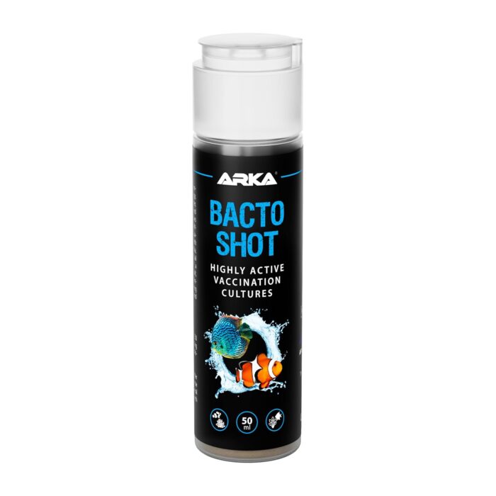 Aquarium bacteria shot 50 ml – clears cloudy water in 24 h – reduces ammonia & nitrite – biological live filter bacteria – ideal for new tanks & water changes – ARKA Bacto-Shot Aquarium bacteria shot 50 ml – clears cloudy water in 24 h – reduces ammonia & nitrite – biological live filter bacteria – ideal for new tanks & water changes – ARKA Bacto-Shot