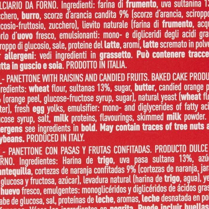 Authentic Panettone in Tin (Original) Authentic Panettone in Tin (Original)