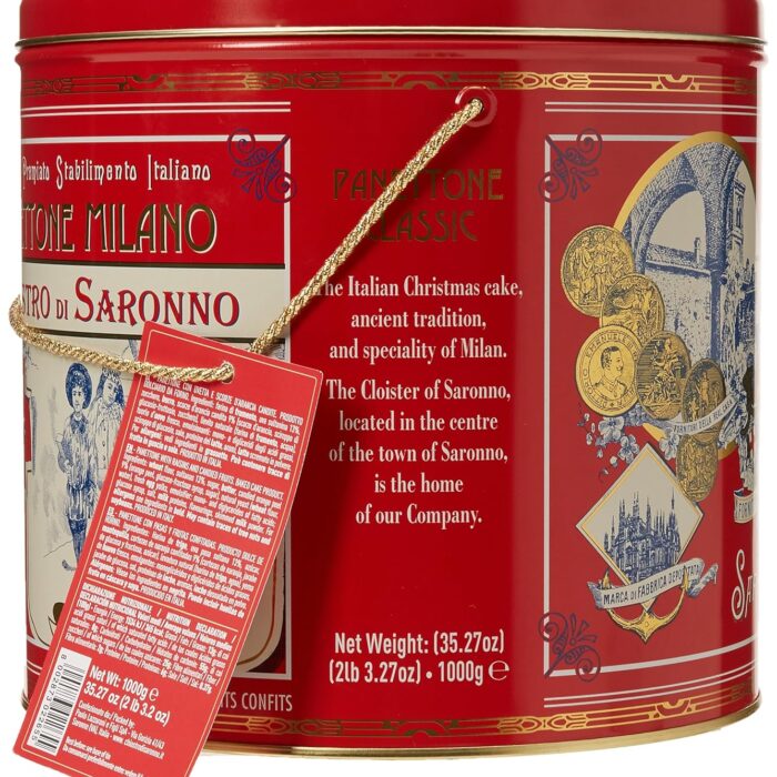 Authentic Panettone in Tin (Original) Authentic Panettone in Tin (Original)