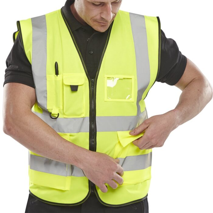 Beeswift Hi-Vis Executive Vest Beeswift Hi-Vis Executive Vest