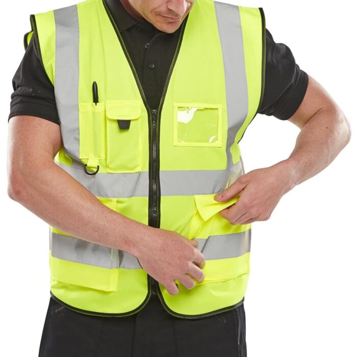 Beeswift Hi-Vis Executive Vest Beeswift Hi-Vis Executive Vest
