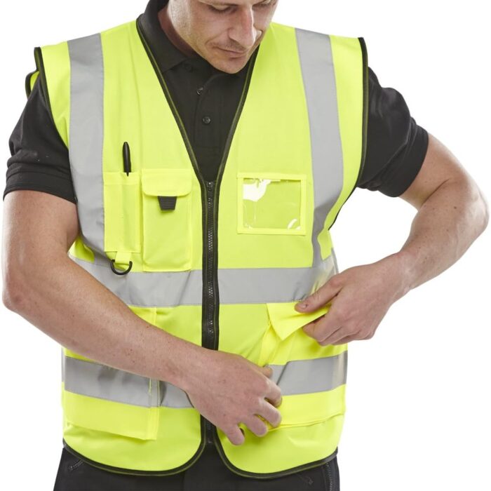 Beeswift Hi-Vis Executive Vest Beeswift Hi-Vis Executive Vest