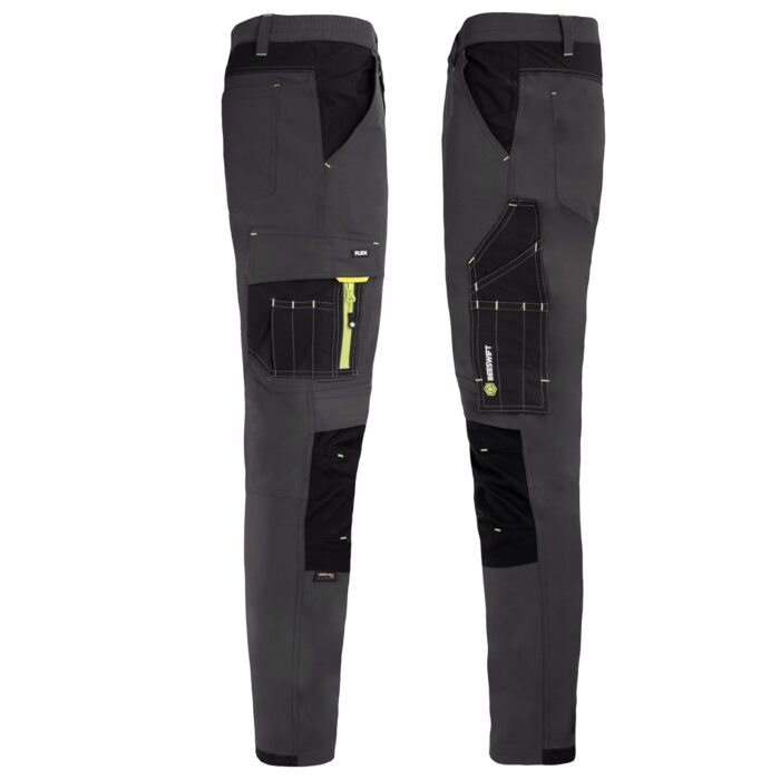 Beeswift Unisex Flex Trousers Work Utility Pants (Pack of 1)