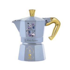 Bialetti Moka Express Bridgerton 3 Cup Anti-Scald Handle Not Induction 3 Cups (130ml) Aluminium
