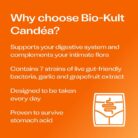 Bio-Kult Candéa Live Bacterial Formulation with Garlic and Grapefruit Extract - 60 Capsules