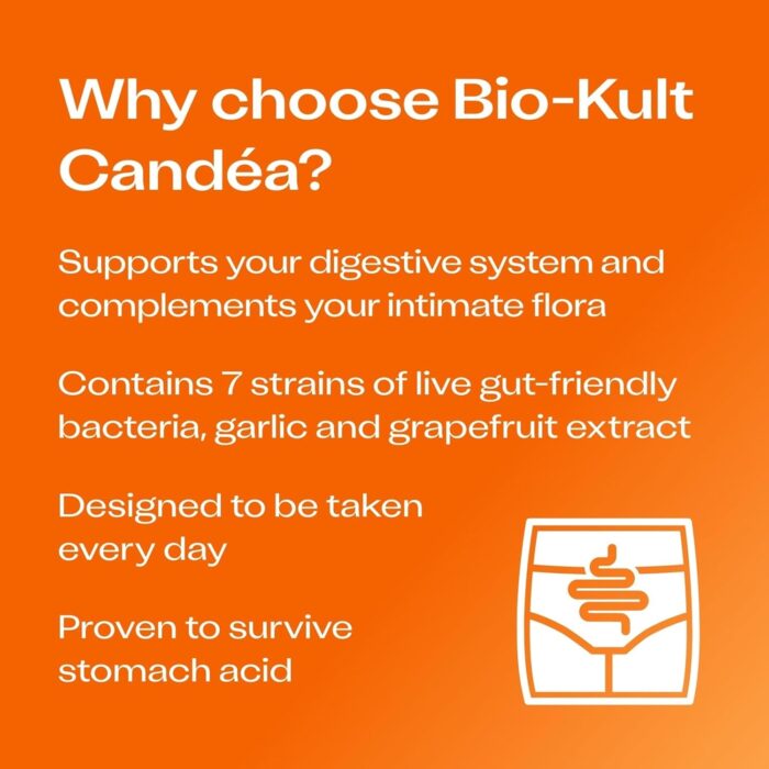 Bio-Kult Candéa Live Bacterial Formulation with Garlic and Grapefruit Extract - 60 Capsules Bio-Kult Candéa Live Bacterial Formulation with Garlic and Grapefruit Extract - 60 Capsules