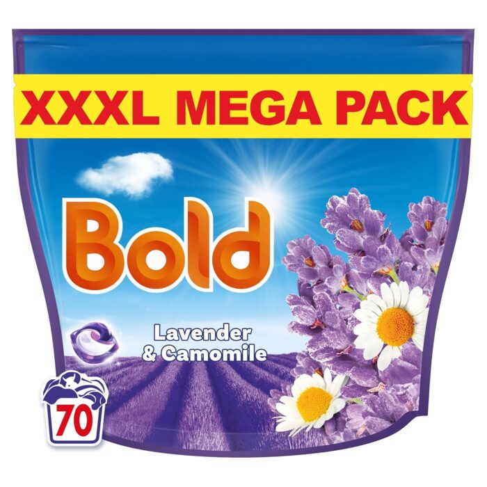 bold-pods-washing-liquid-laundry-detergent-capsules-70-washes-lavender-.jpg Bold PODS® Washing Liquid Laundry Detergent Capsules 70 Washes