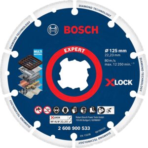 Bosch Professional 1x Expert Diamond Metal Wheel X-LOCK Cutting Disc (for Cast iron