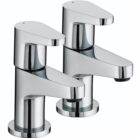 Bristan QST 1/2 C Chrome Plated Quest Basin Taps