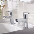 Bristan QST 1/2 C Chrome Plated Quest Basin Taps
