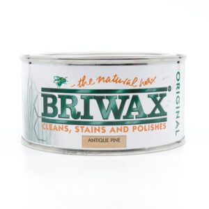 Briwax Original Antique Pine 200g - New Size for Smaller Jobs - The Natural Wax - Cleans