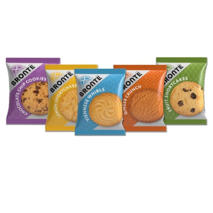 Bronte Traditional Mini Packs Assorted Biscuits 5 Varieties - 30g (Pack 100) Bronte Traditional Mini Packs Assorted Biscuits 5 Varieties - 30g (Pack 100)