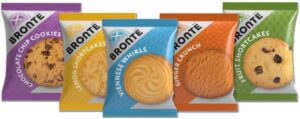 Bronte Traditional Mini Packs Assorted Biscuits 5 Varieties - 30g (Pack 100)