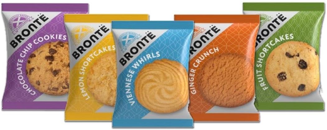 Bronte Traditional Mini Packs Assorted Biscuits 5 Varieties - 30g (Pack 100) Bronte Traditional Mini Packs Assorted Biscuits 5 Varieties - 30g (Pack 100)