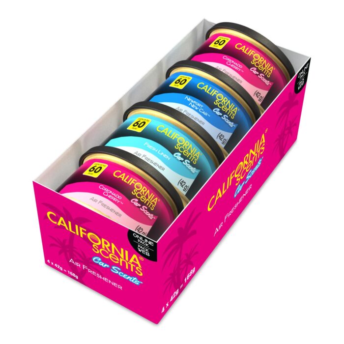 Version 1.0.0 California Scents Car Air Fresheners Can