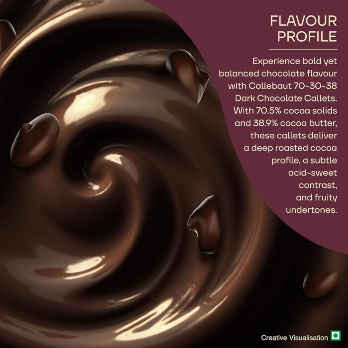 Callebaut Dark Chocolate Drops 70% 400g Bag