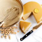 Callebaut Finest Belgian Gold Chocolate with Caramel Couverture Callets 400g