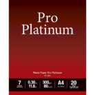 Canon 2768B016 PT-101 Photopaper A4 (Pack of 20)