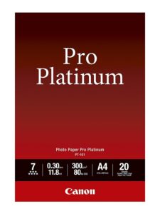 Canon 2768B016 PT-101 Photopaper A4 (Pack of 20)