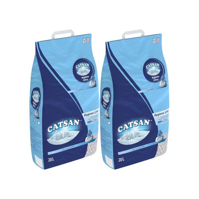 Catsan Hygiene Cat Litter 20L (PACK OF 2) Catsan Hygiene Cat Litter 20L (PACK OF 2)