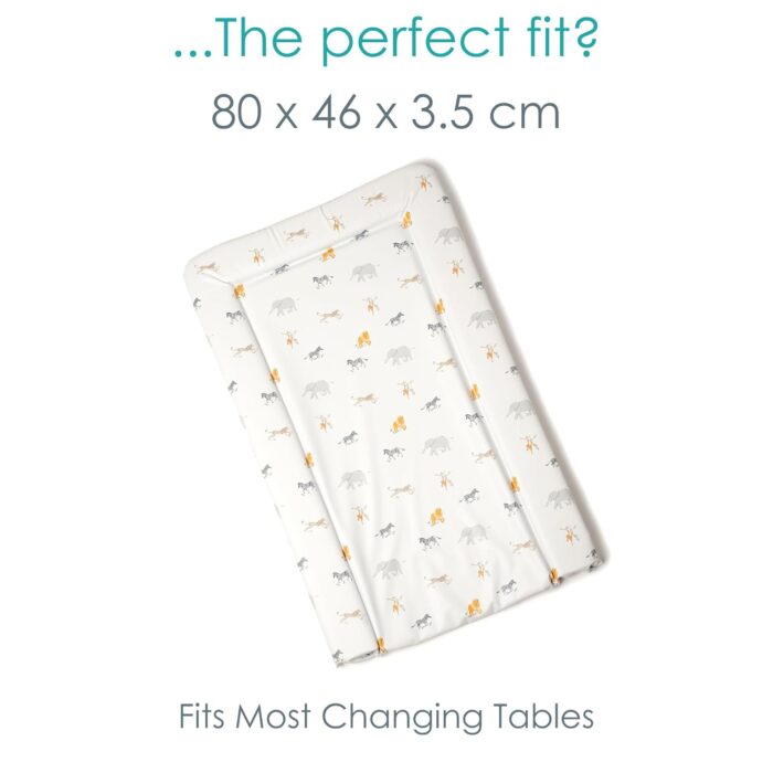 Clair de Lune Jungle Dreams Essentials Changing Mat 80 x 50 x 3cm Clair de Lune Jungle Dreams Essentials Changing Mat 80 x 50 x 3cm