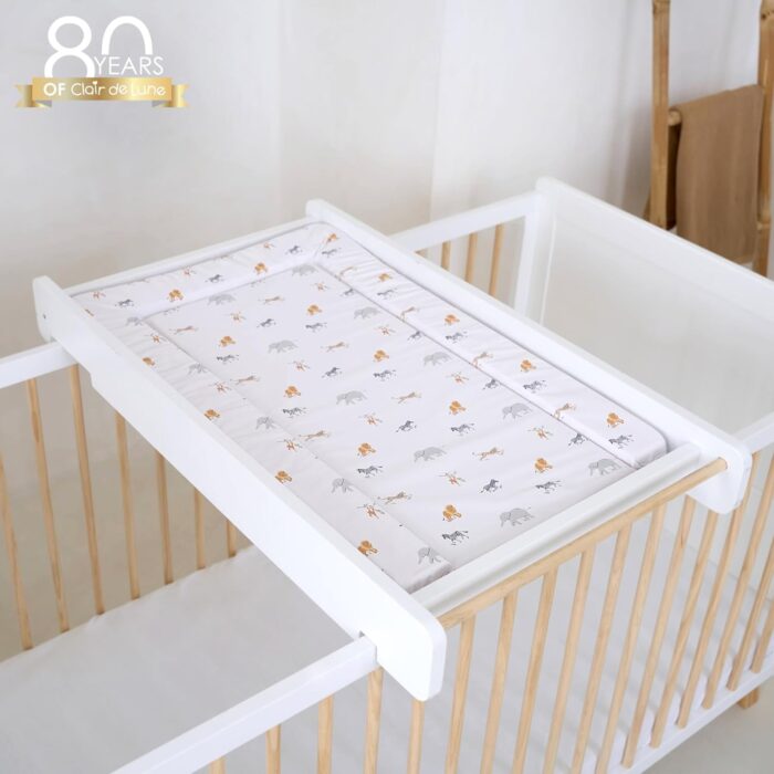 Clair de Lune Jungle Dreams Essentials Changing Mat 80 x 50 x 3cm Clair de Lune Jungle Dreams Essentials Changing Mat 80 x 50 x 3cm