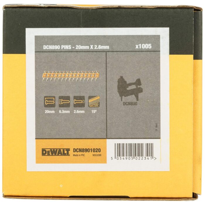 Clavos para DCN890 (2.6mm x 20mm) Clavos para DCN890 (2.6mm x 20mm)