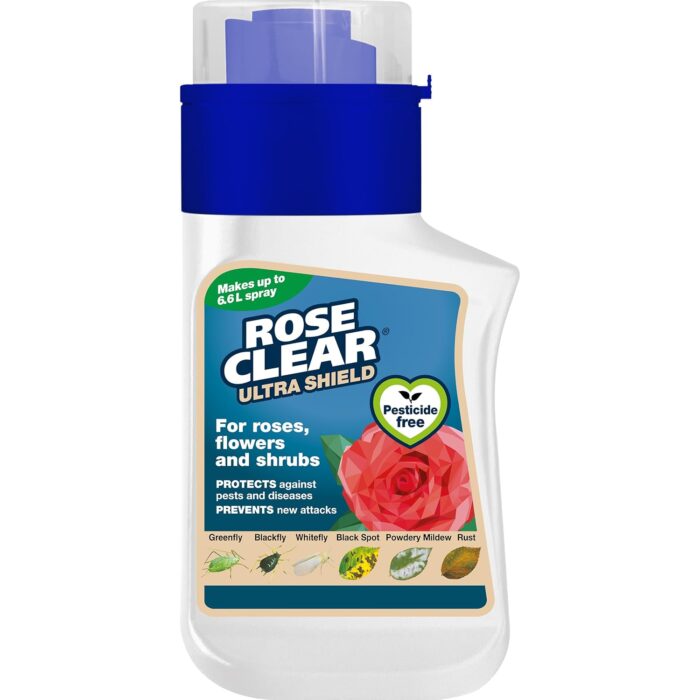 CLEAR Roseclear Plant Shield Spray - Ideal for weekly spraying to maintain healthy plants