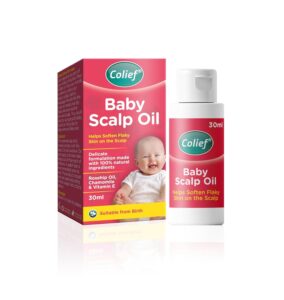 Colief Baby Scalp Oil 30ml Soothing Moisturising Oil for Baby Scalp and Skin Preventative of Itchy