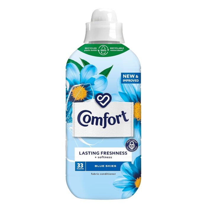 Comfort Fresh Sunshiny Days Fabric Conditioner Softener with Motion-Activated Fragrance Technology 100 Days of Freshness 160 washes (4.8 L) Comfort Fresh Sunshiny Days Fabric Conditioner Softener with Motion-Activated Fragrance Technology 100 Days of Freshness 160 washes (4.8 L)