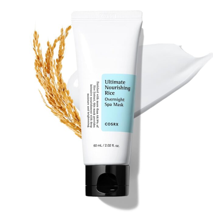 cosrx-face-mask-ultimate-nourishing-rice-overnight-spa-mask-moisturising.jpg COSRX Face Mask Ultimate Nourishing Rice Overnight Spa Mask Moisturising Cream with 68% Rice Extract and 2% Niacinamide for All Skin Types Vegan