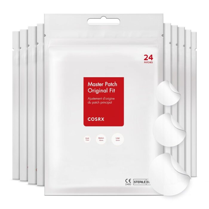 cosrx-master-patch-original-fit-240-count-absorbing-hydrocolloid-spot.jpg COSRX Master Patch Original Fit (240 Count) Absorbing Hydrocolloid Spot Treatment Pimple Spot Stickers