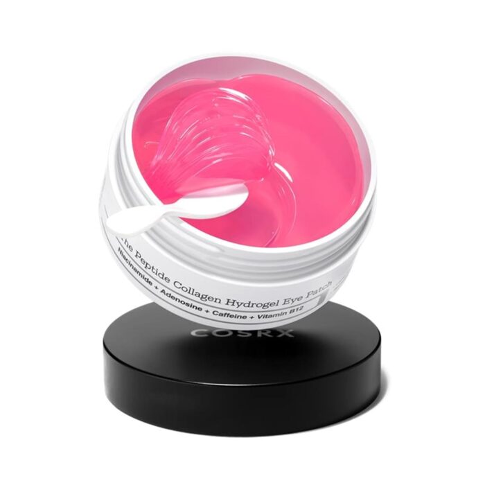cosrx-pink-peptide-collagen-hydrogel-eye-patches-wrinkle-patches-for-puffy.jpg COSRX Pink Peptide Collagen Hydrogel Eye Patches Wrinkle Patches for Puffy Eyes