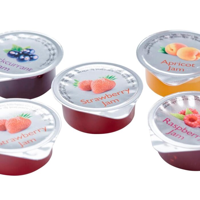 Country Range Assorted Jam Portions - 1x100x20g Country Range Assorted Jam Portions - 1x100x20g