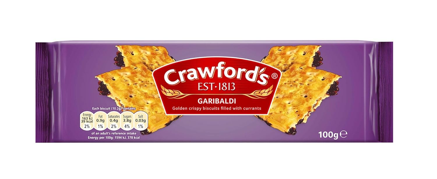 Crawfords Garibaldi Biscuits - 12x100g Crawfords Garibaldi Biscuits - 12x100g