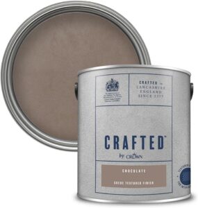 CROWN CRAFTED SUEDE TEXTURED CHOCOLATE 2.5L