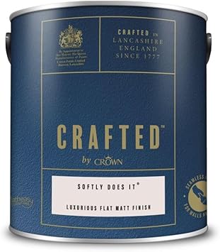 CROWN Crown Crafted Luxurious Flat Matt Softly Does It 2.5L Paint CROWN Crown Crafted Luxurious Flat Matt Softly Does It 2.5L Paint