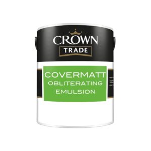 Crown Trade Covermatt Obliterating Emulsion White 5L