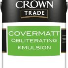 Crown Trade Covermatt Obliterating Emulsion White 5L
