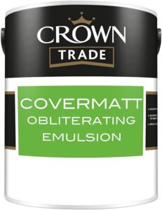 Crown Trade Covermatt Obliterating Emulsion White 5L