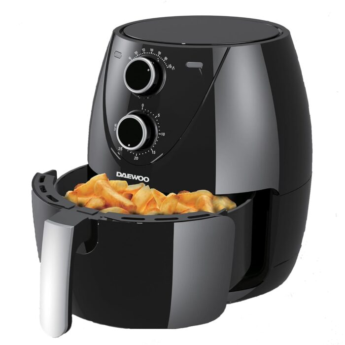 daewoo-4l-manual-air-fryer-family-size-oil-free-air-fryer-with-80-200-c.jpg Daewoo 4L Manual Air Fryer – Family Size Oil-Free Air Fryer with 80-200°C Temperature Control