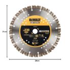 DEWALT 230MM X 22MM Extreme RUNTIME DIAM Blade