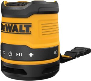 DeWalt DCR009 USB Rechargeable Compact Bluetooth Speaker