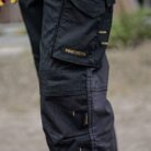 DEWALT Memphis Stretch Trouser 32W 31L Black/Grey