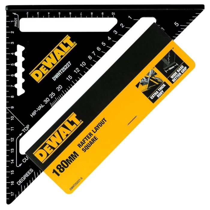 dewalt-metric-speed-square-18cm-has-an-extra-thick-extruded-aluminium-body.jpg Dewalt Metric speed square 18cm